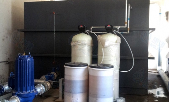 锅炉软水器,锅炉软化水装置,离子交换器,锅炉软化水设备4吨/每小时-天博在线官网KF-KF-E2-400（富莱克滨润控制系统）
